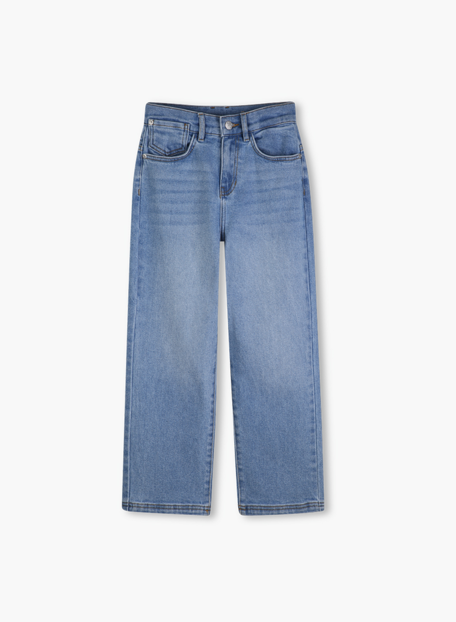 5 գրպանով ջինսե ուղիղ տաբատ