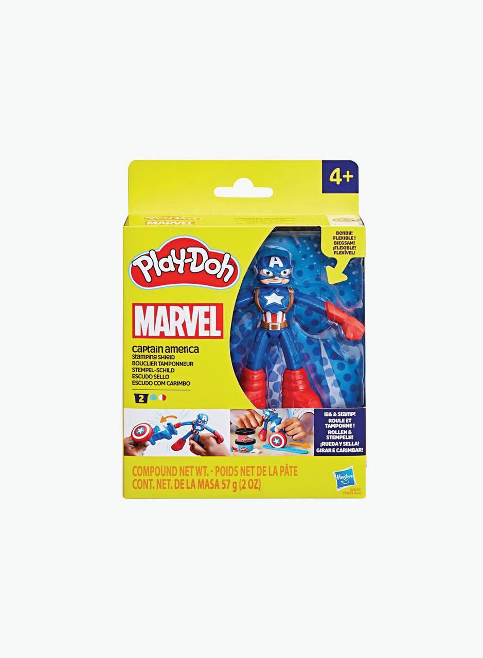 Խաղային հավաքածու Play-Doh «Կապիտան Ամերիկայի դրոշմող վահան»