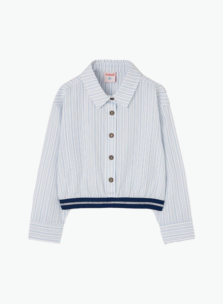 Girl's fashionable long sleeve shirt