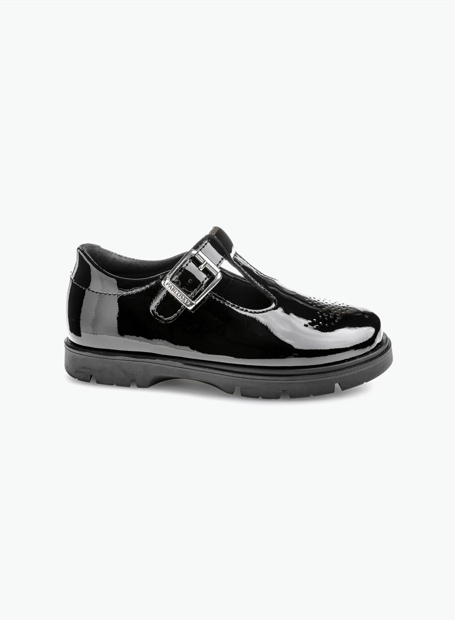 Girls' patent leather shoes for school