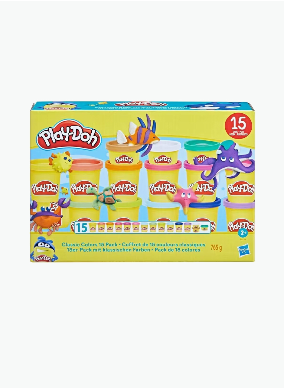 Plasticine set Play-Doh "15 in 1"