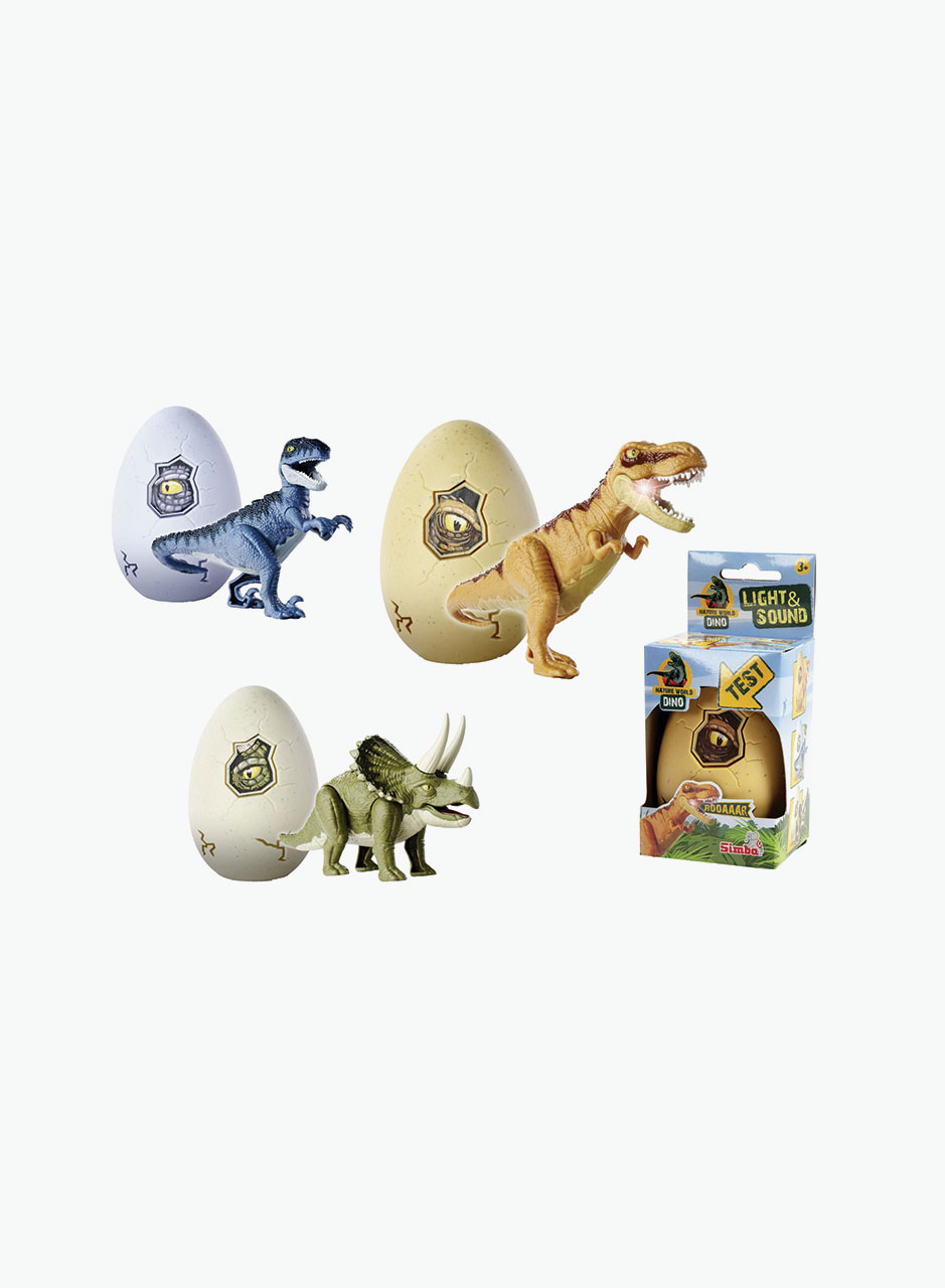 Динозавр в яйце со светом и звуком