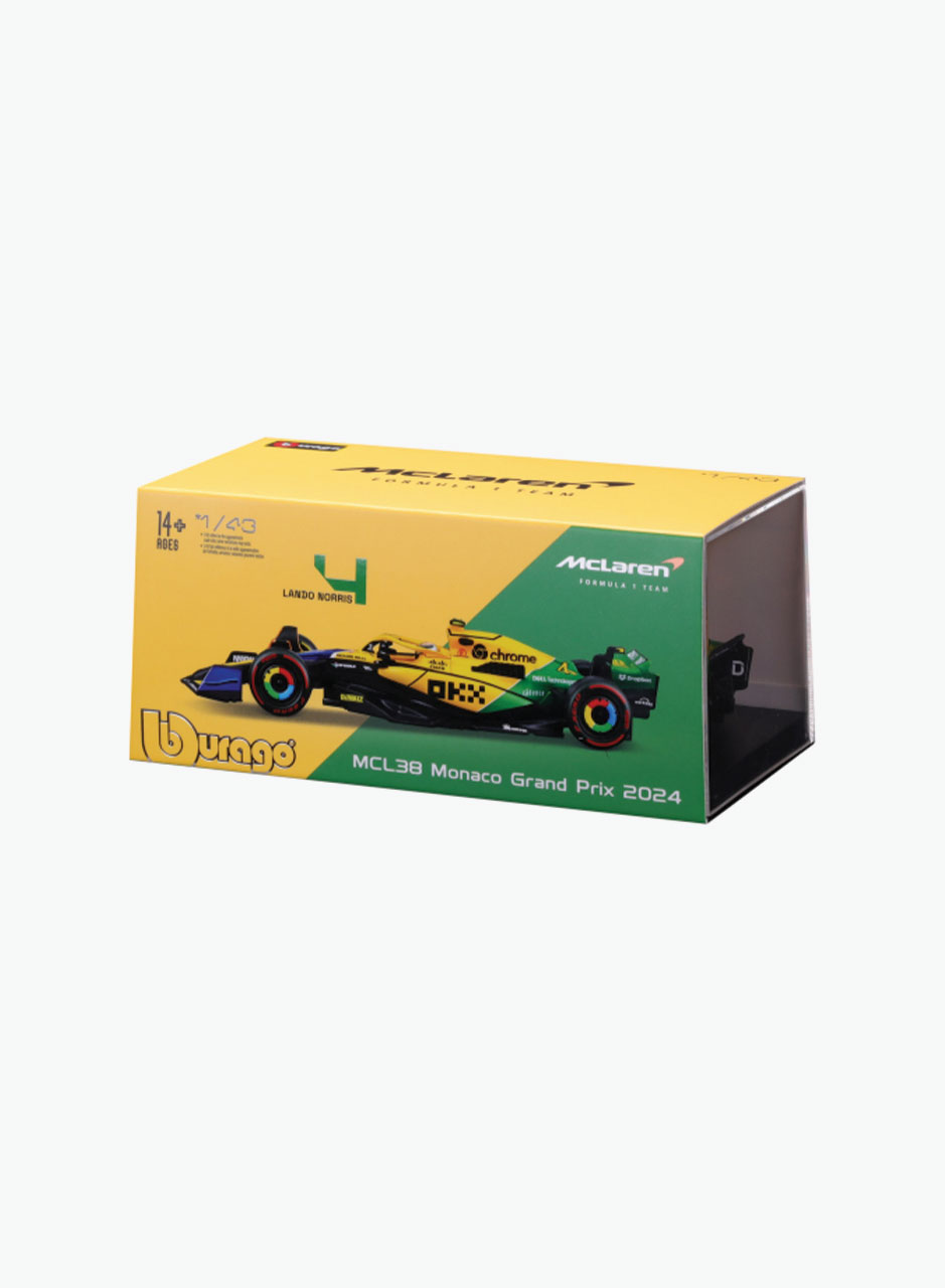 Մեքենա «McLaren F1 MCL38 #4 տուփով» Scale 1:43 Մեքենա «McLaren F1 MCL38 #4 տուփով» Scale 1:43