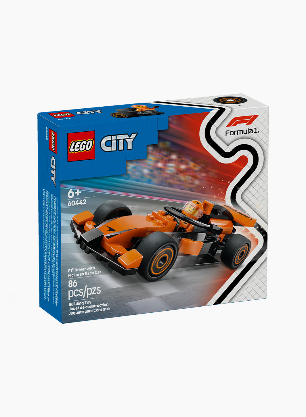 Constructor City "F1 driver with McLaren race car"