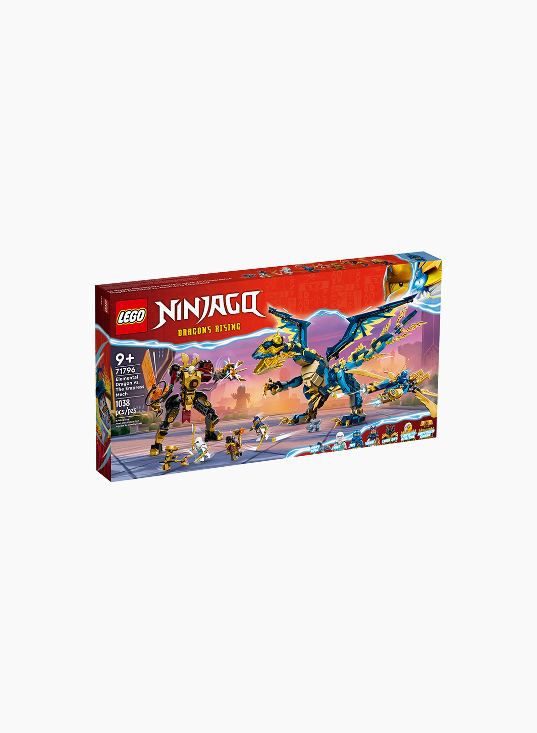 Կառուցողական խաղ Ninjago «Elemental Dragon vs. The Empress Mech»