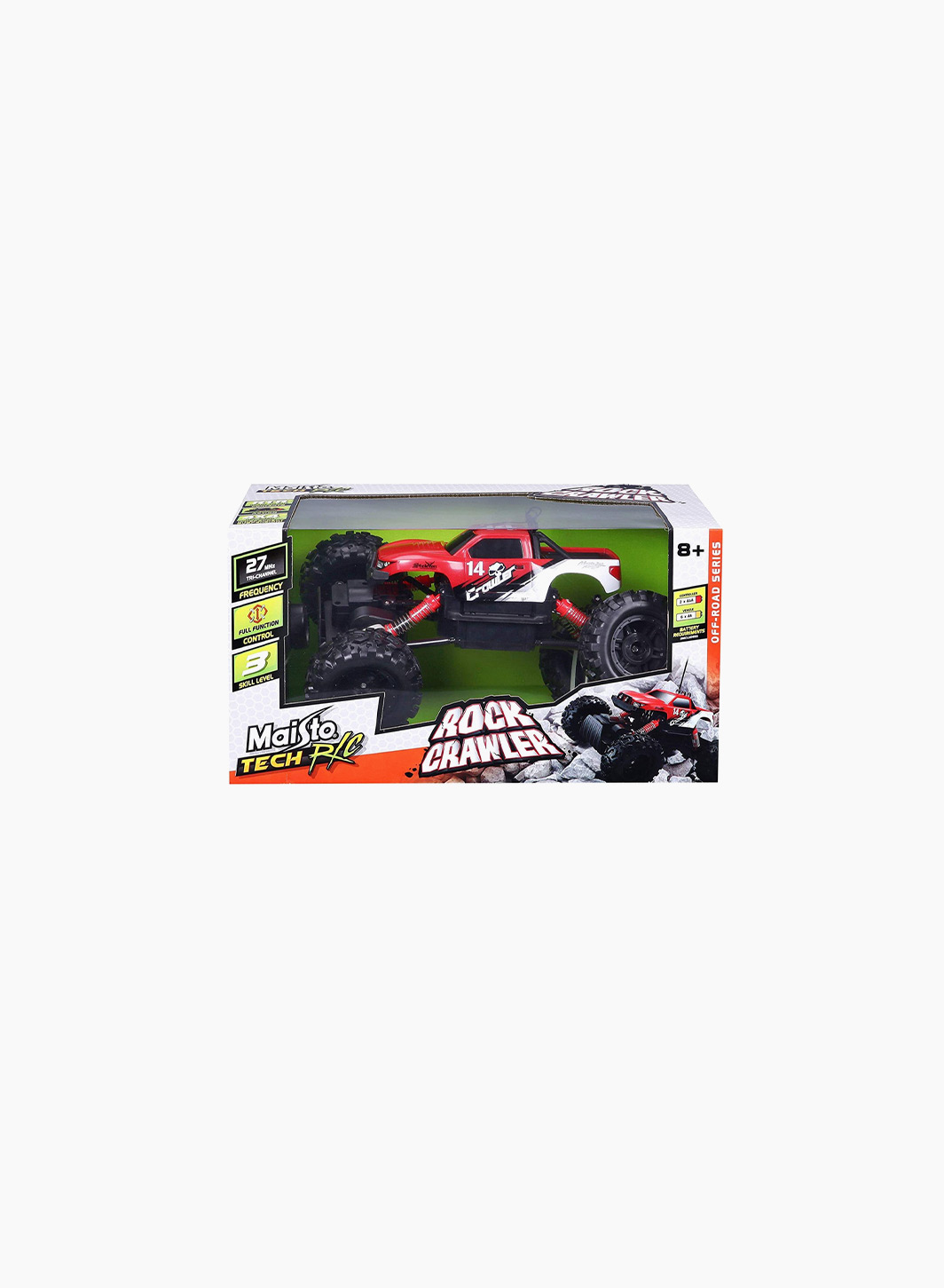 Remote controlled rock crawling car 2.4 GHz