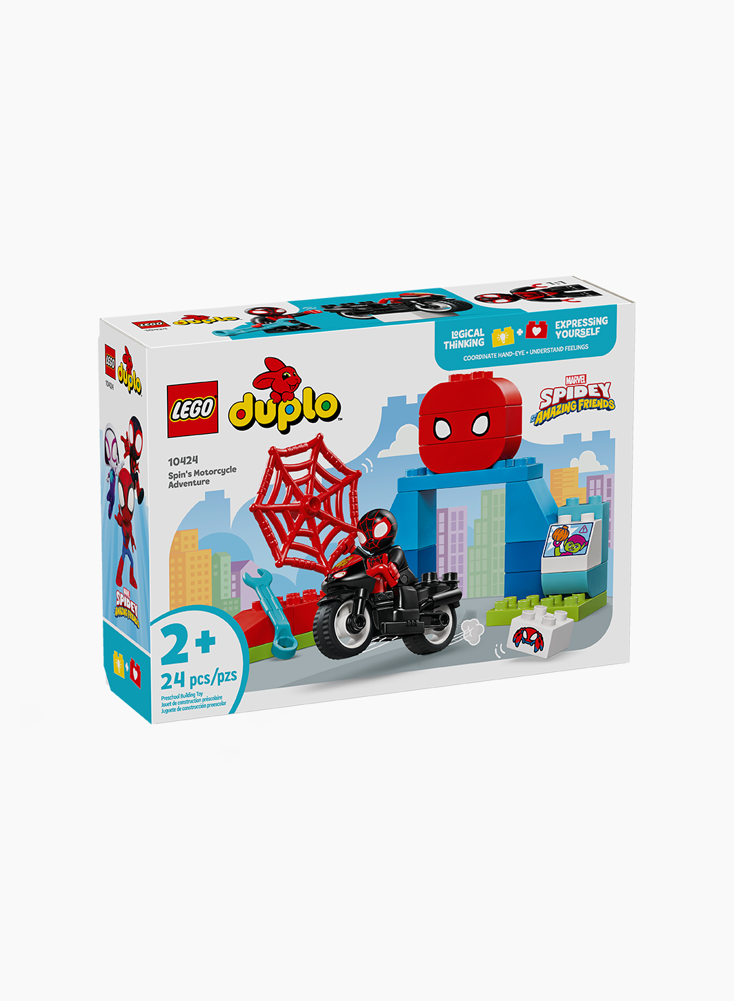 Constructor DUPLO "Spin's motorcycle adventure"