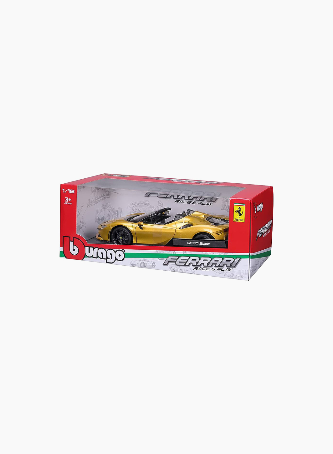 Մեքենա «Ferrari SF90 Spider» Scale 1:18 Մեքենա «Ferrari SF90 Spider» Scale 1:18