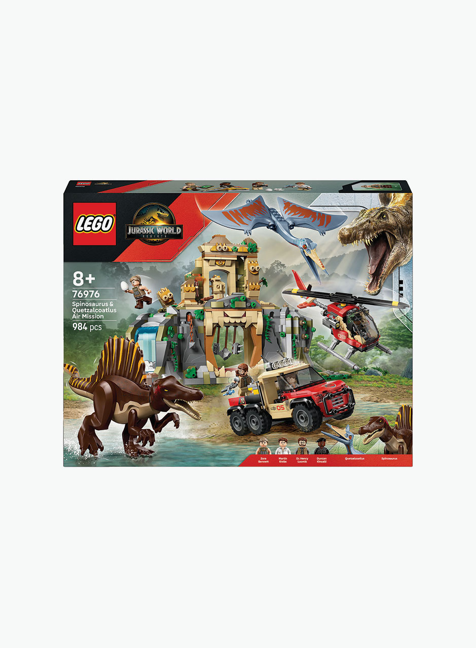 Կառուցողական խաղ Jurassic World «Սպինոզաուրուսի և Քվեցալկոատլուսի օդային առաքելությունը»