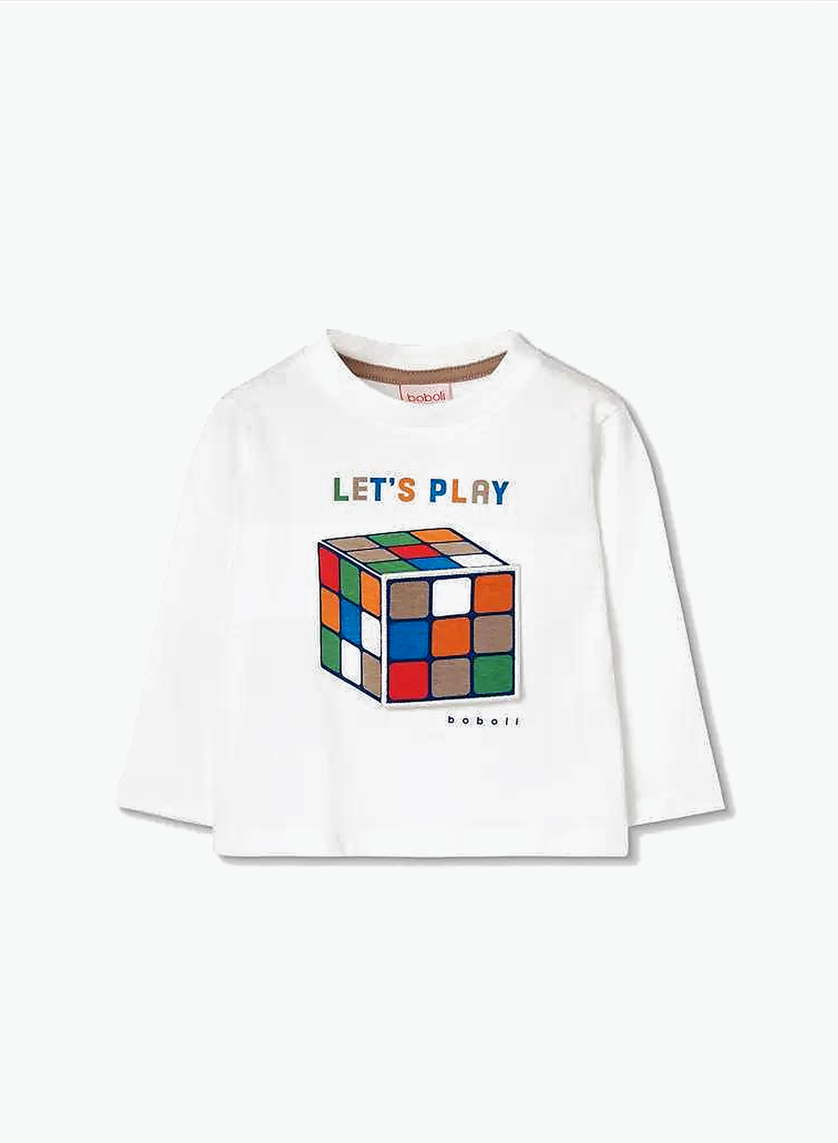 Long-sleeved T-shirt "Rubik's Cube"