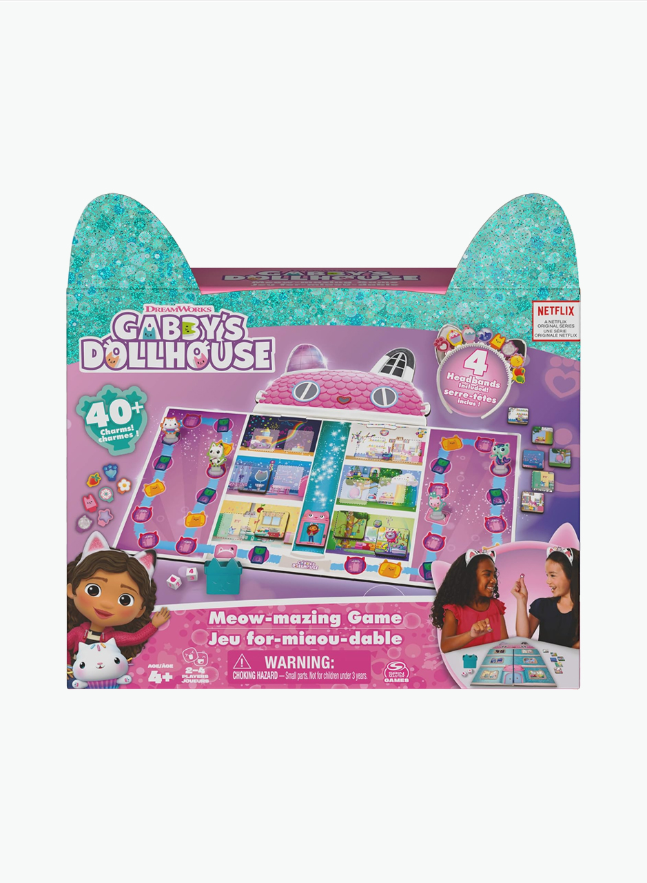 Board game Gabby's Dollhouse "Meow-Mazing"