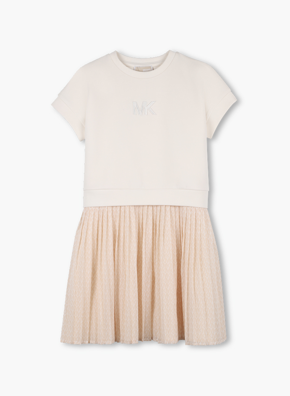 Праздничное платье с короткими рукавами