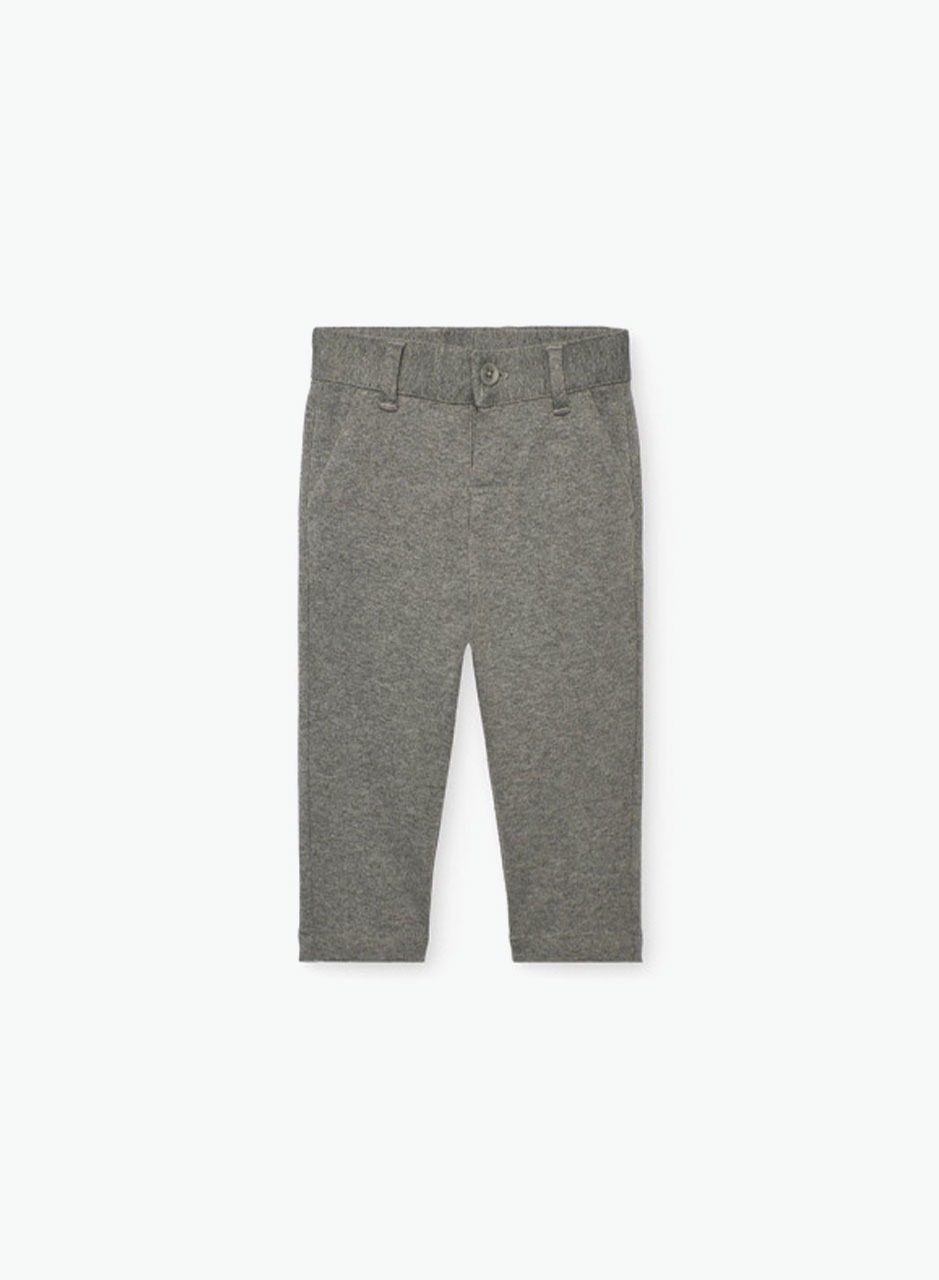 Classic knitted trousers
