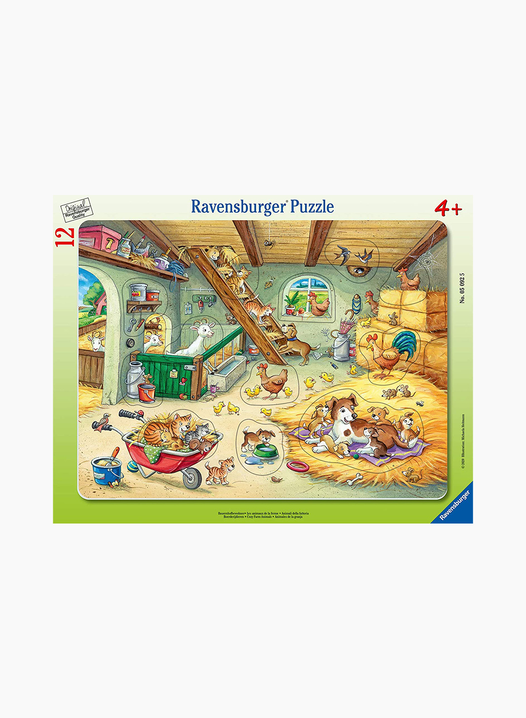 Puzzle "Farm dwellers" 12pcs.