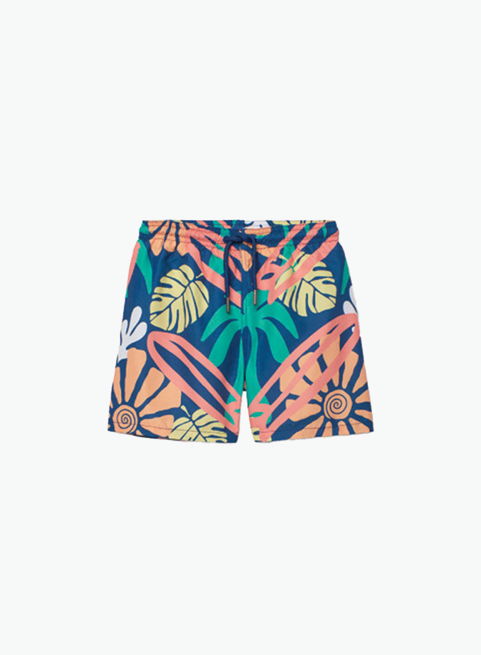 Купальник с тропическим принтом