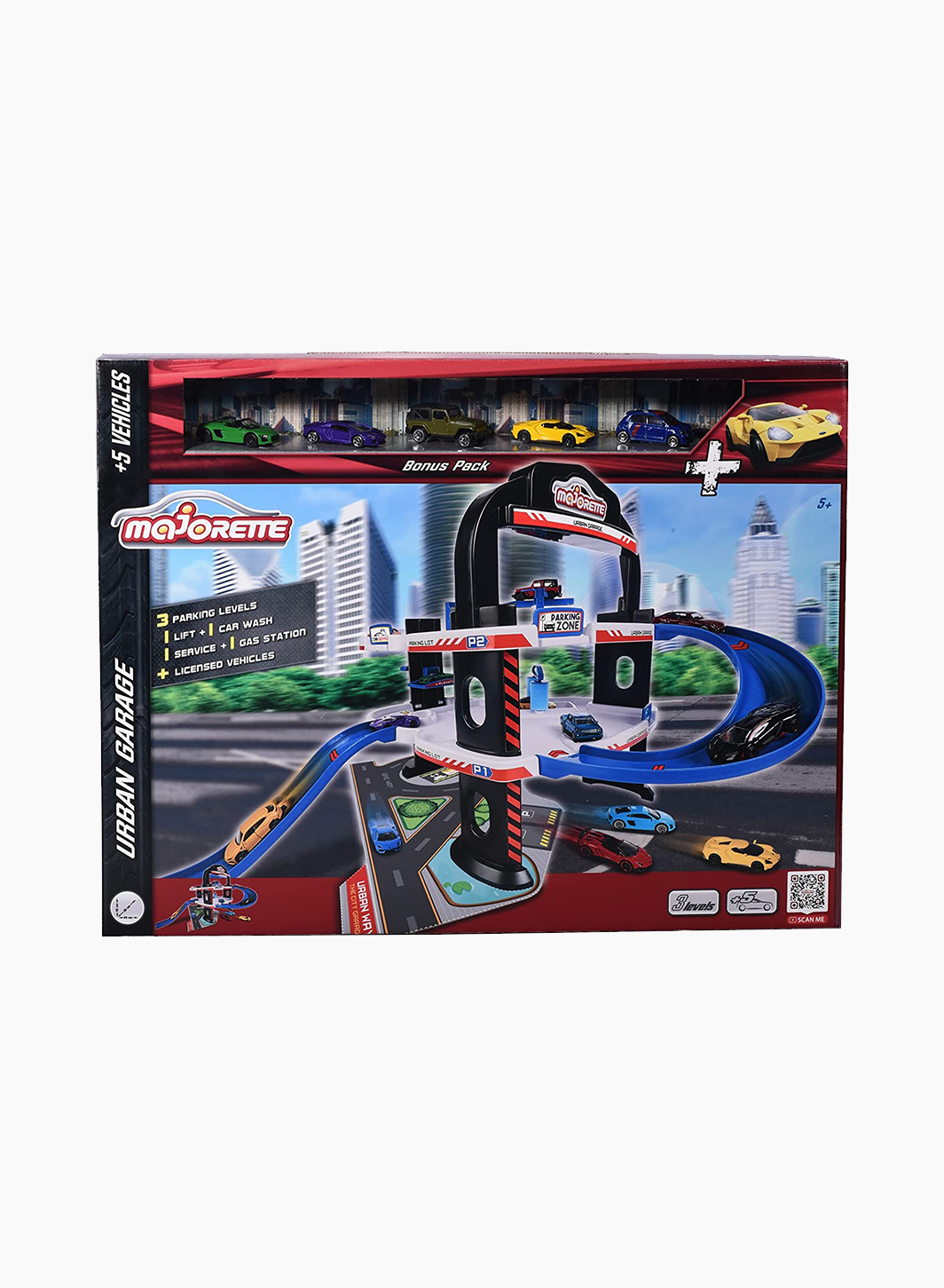 Մեքենայի ճանապարհ «Քաղաքային ավտոտնակ» և 5 մեքենա Մեքենայի ճանապարհ «Քաղաքային ավտոտնակ» և 5 մեքենա