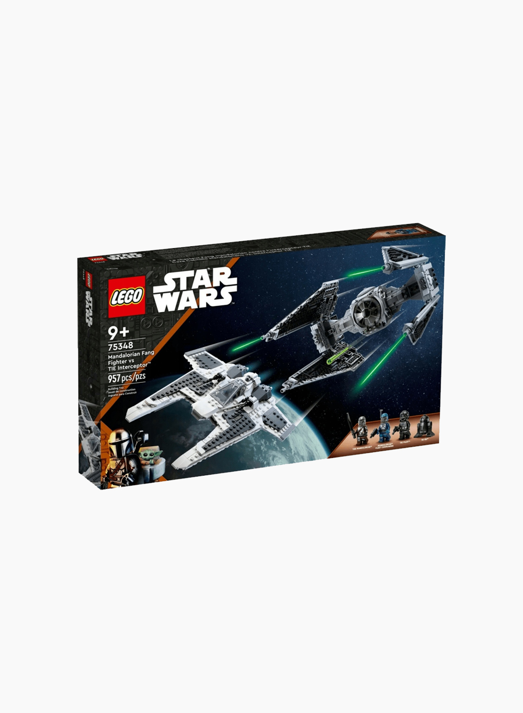 Constructor Star Wars "Mandalorian Fang Fighter vs. TIE Interceptor™"