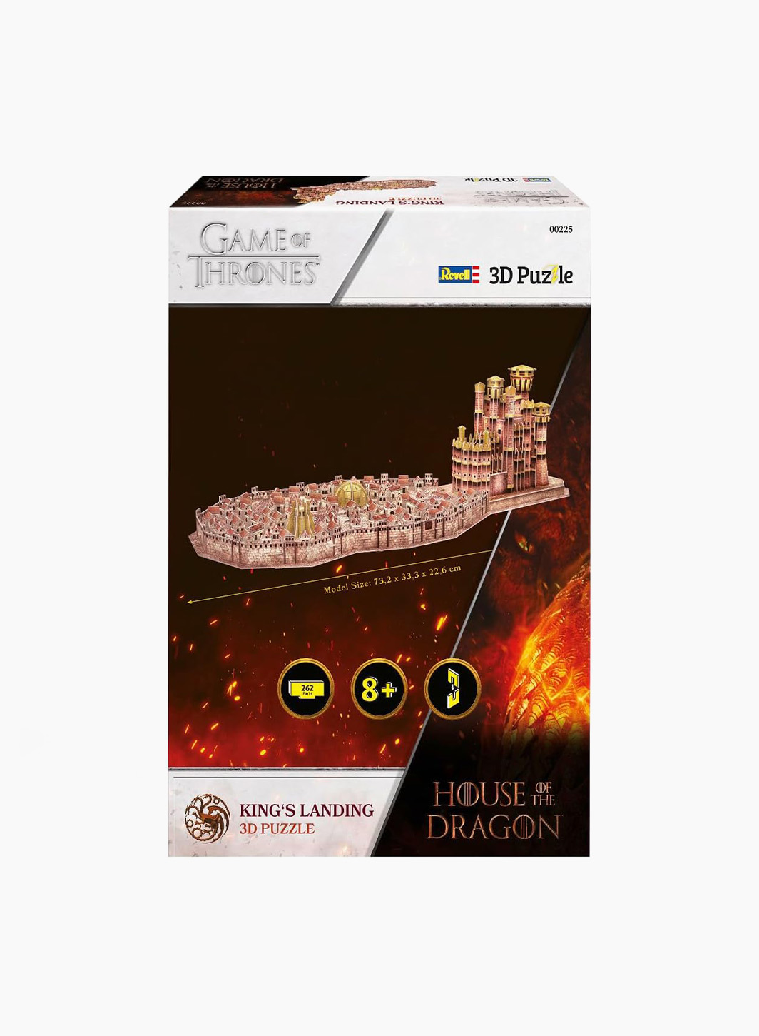 Puzzle 3D "King's landing: House of the dragon"