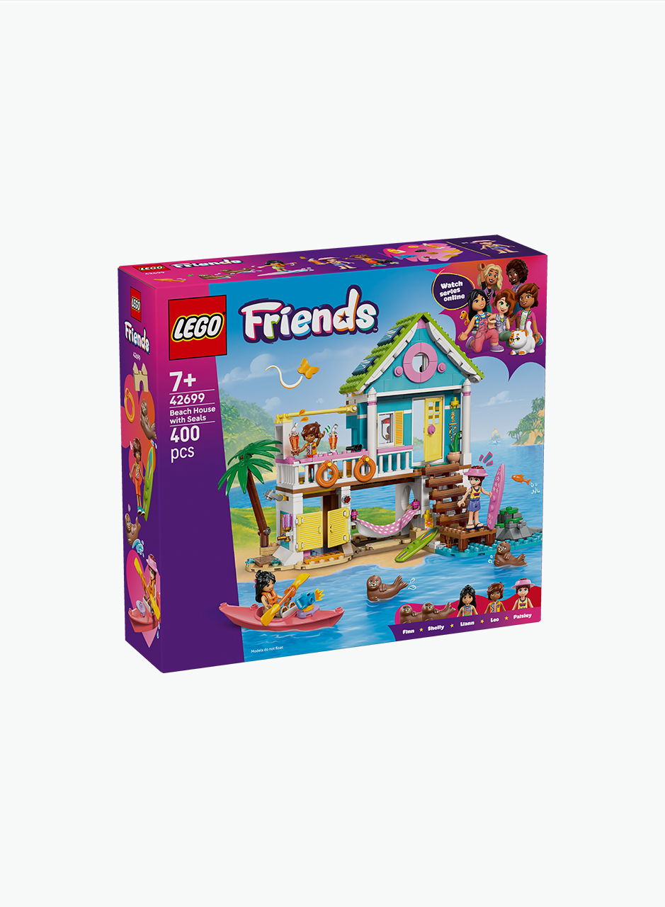 Конструктор Friends "Дом на пляже с тюленями"