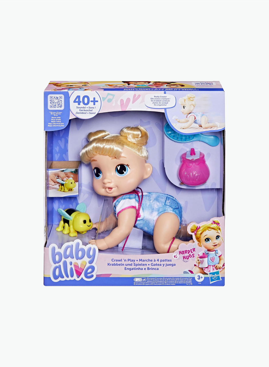 Ինտերակտիվ տիկնիկ Baby Alive «Հարպերի սողալն ու խաղերը»