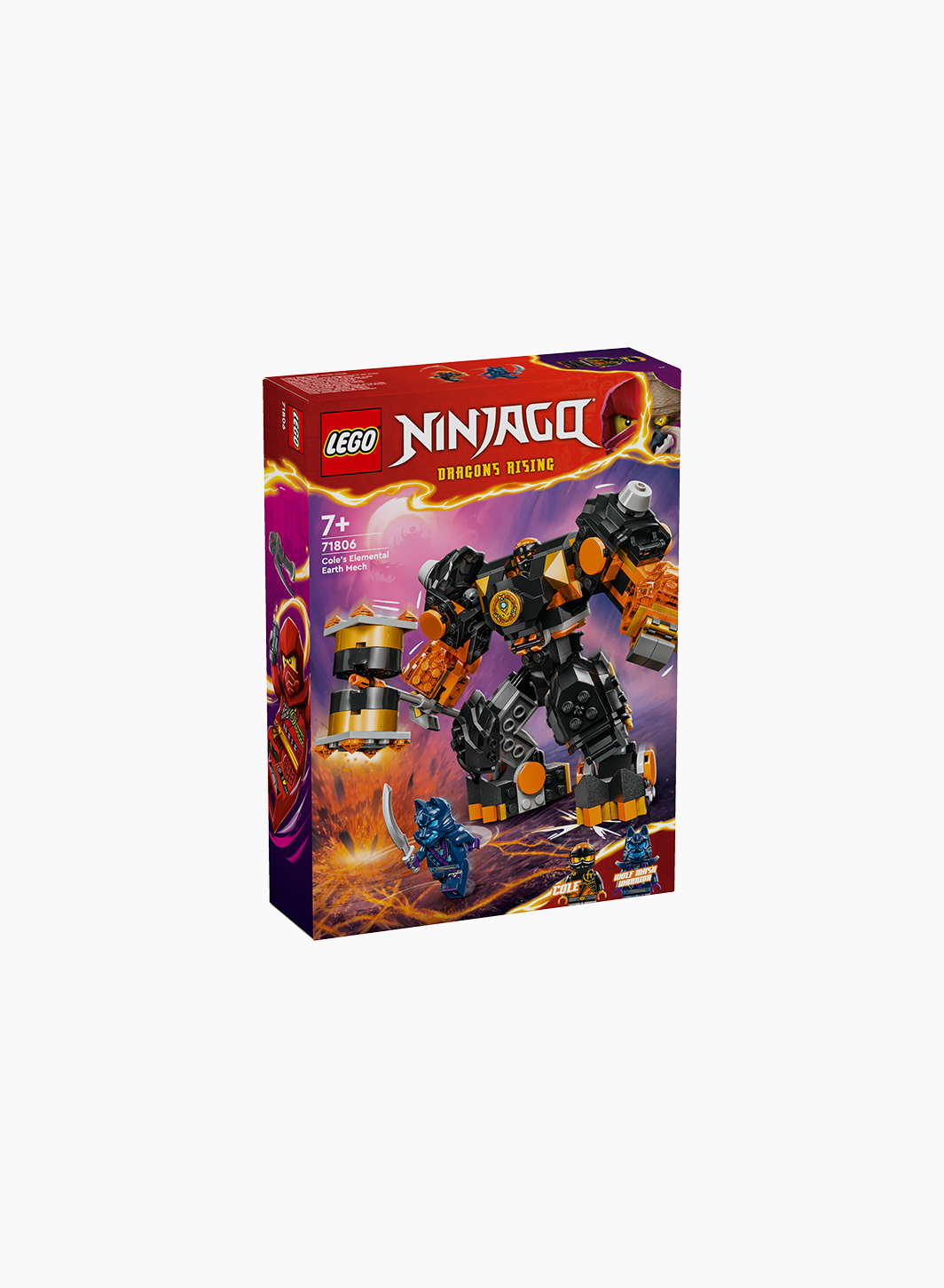 Constructor Ninjago "Cole's elemental earth mech"