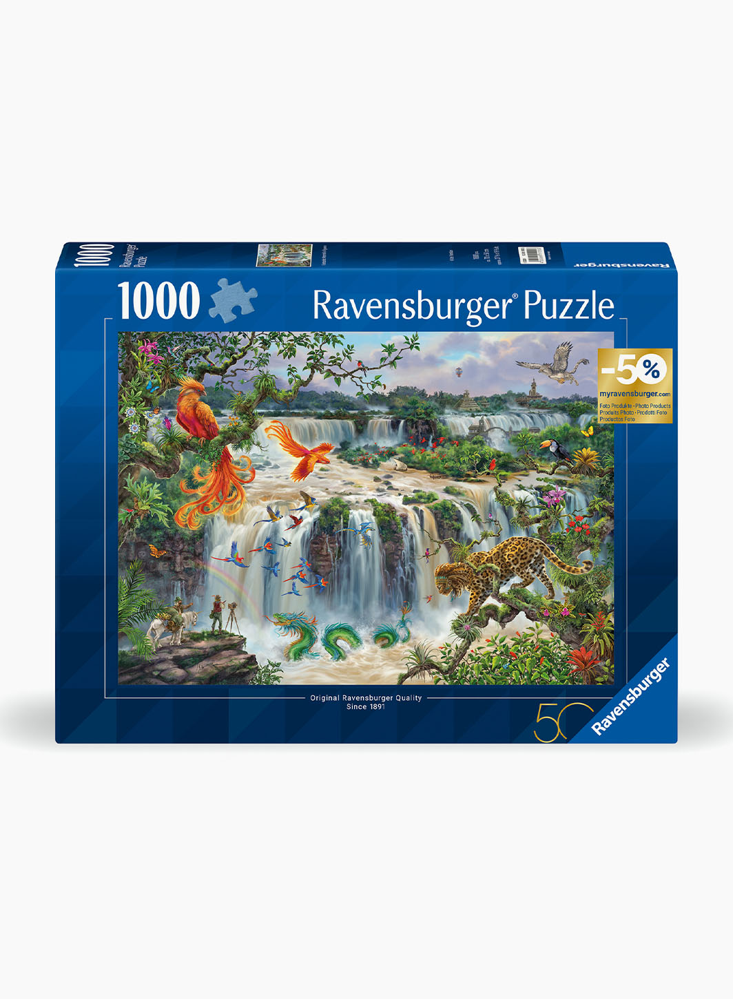 Puzzle "Fantastic waterfall of Iguazu" 1000 pcs.