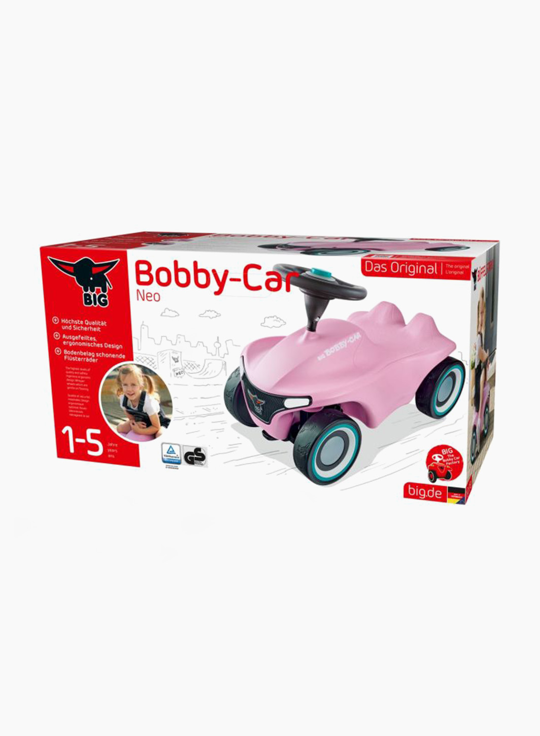 Ինքնագլոր մեքենա Bobby car «Neo Rose» Ինքնագլոր մեքենա Bobby car «Neo Rose»