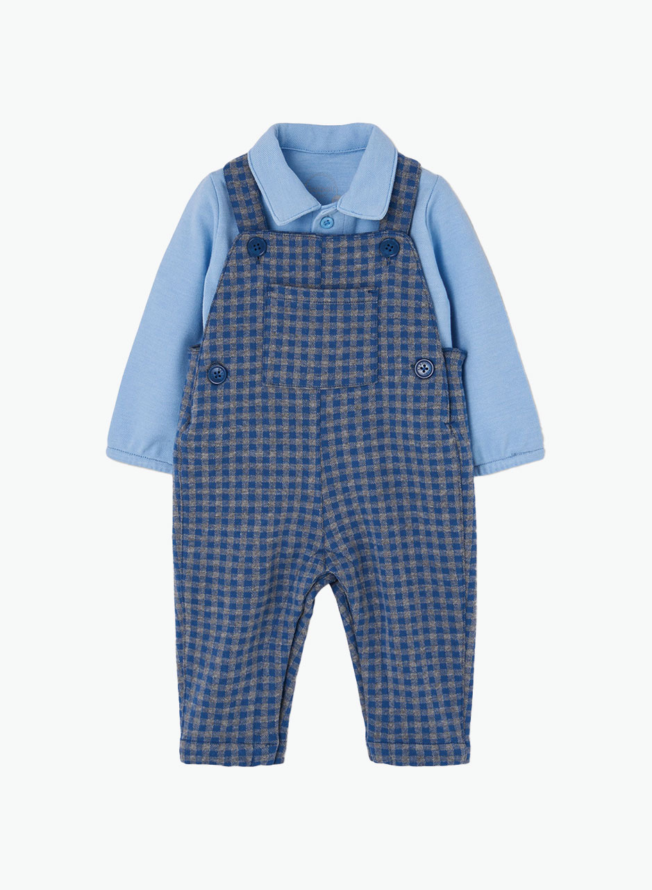2 in 1 clothing set: body and overall