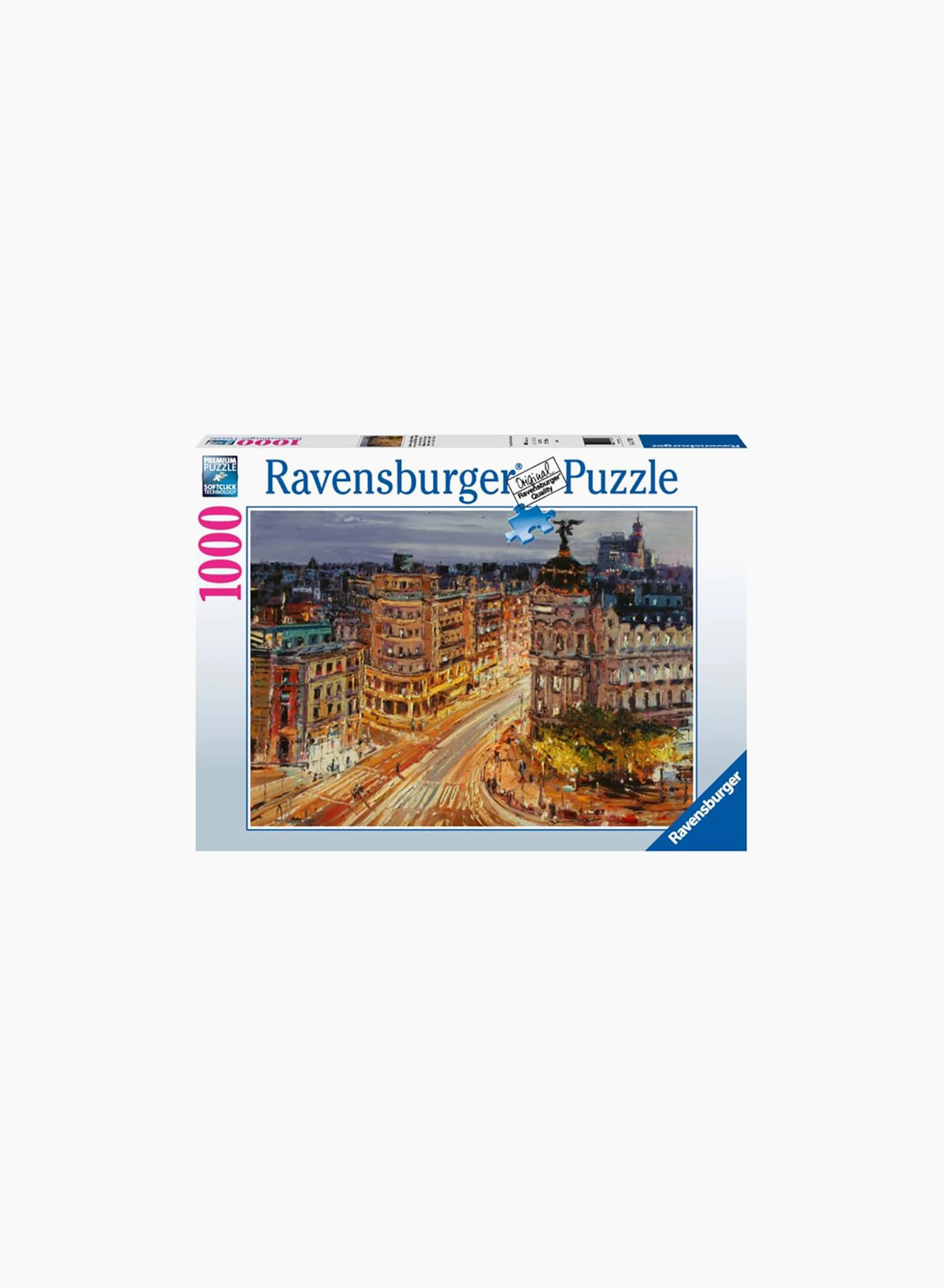 Puzzle "Gran Via Madrid" 1000pcs