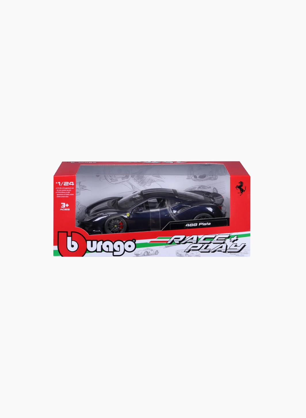 Car "Ferrari 488 Pista" Scale 1:24