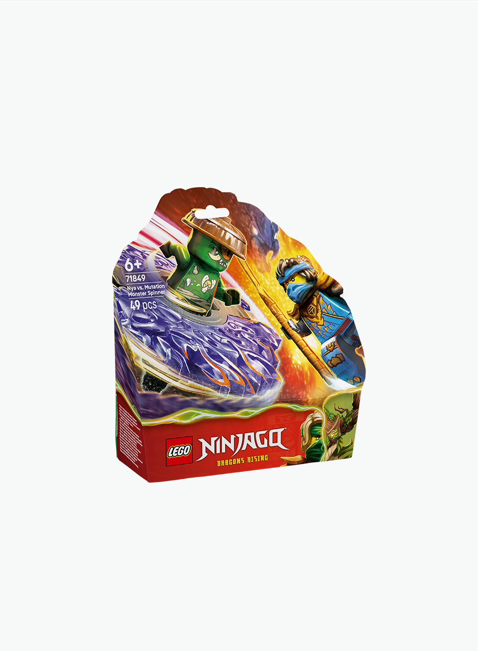 Կառուցողական խաղ Ninjago «Նեան ընդդեմ մուտացված պտտվող հրեշի»