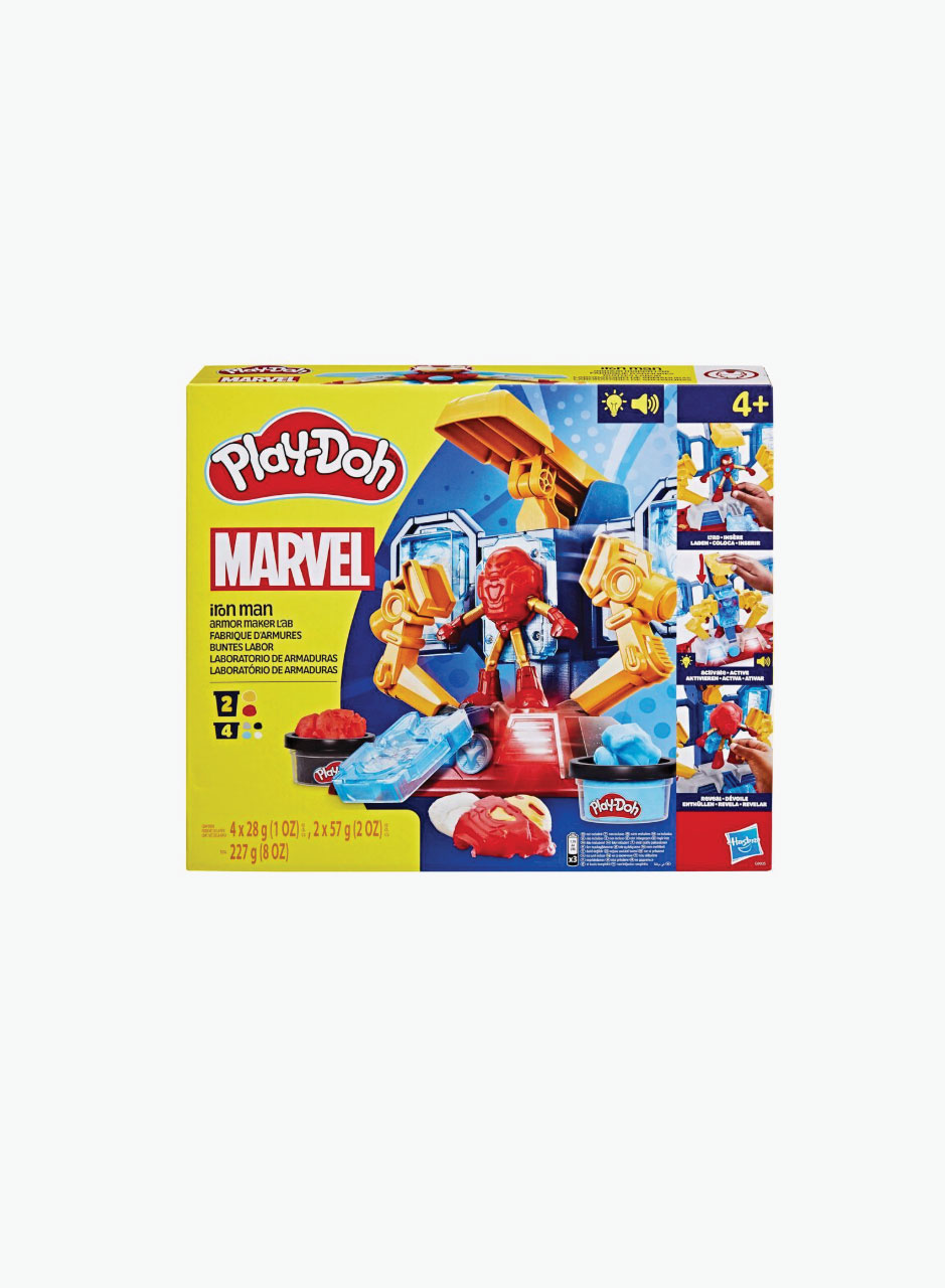 Игровой набор Play-Doh "Лаборатория по производству брони Железного человека"