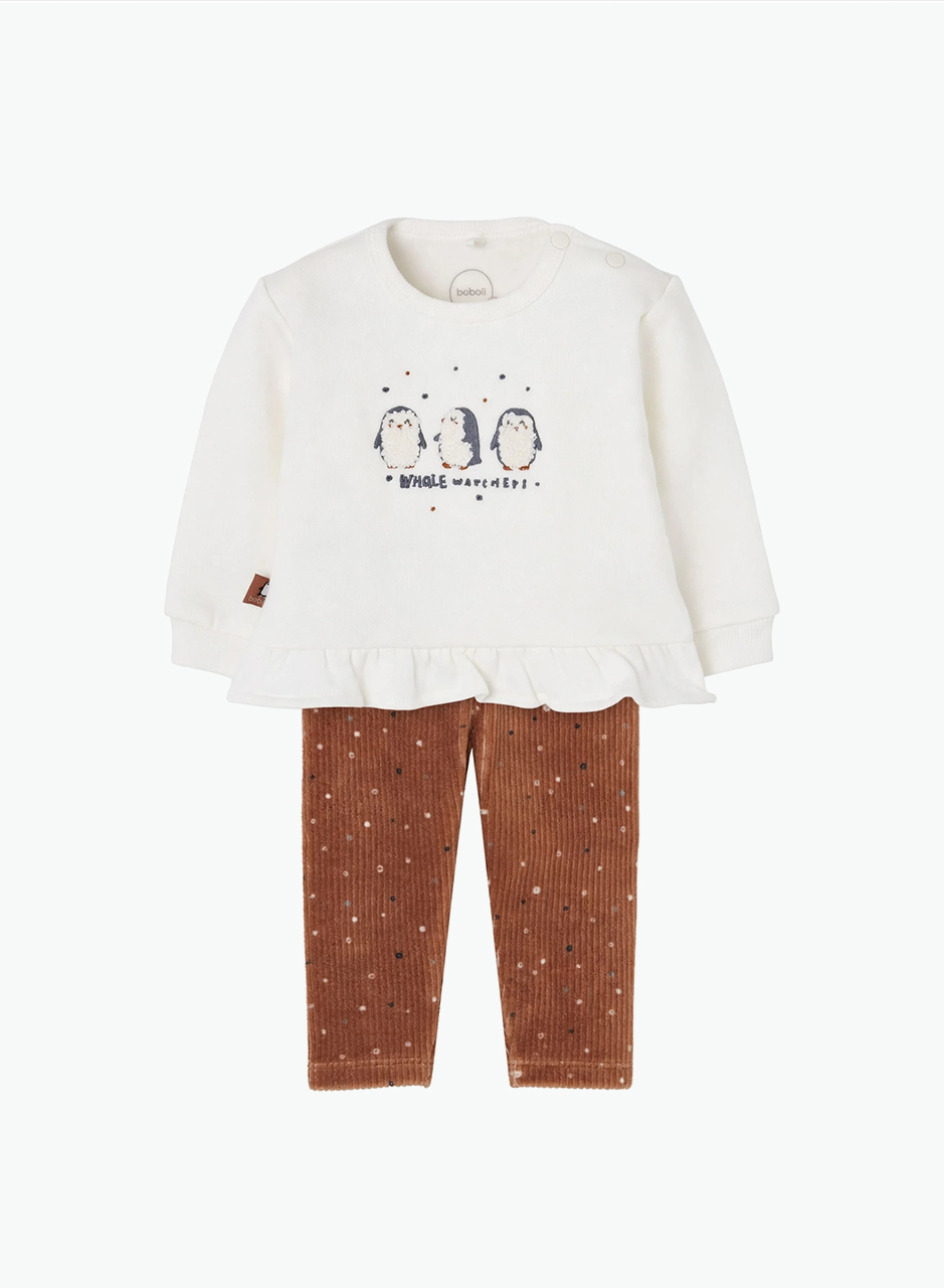 2 in 1 clothing set: trousers and blouse