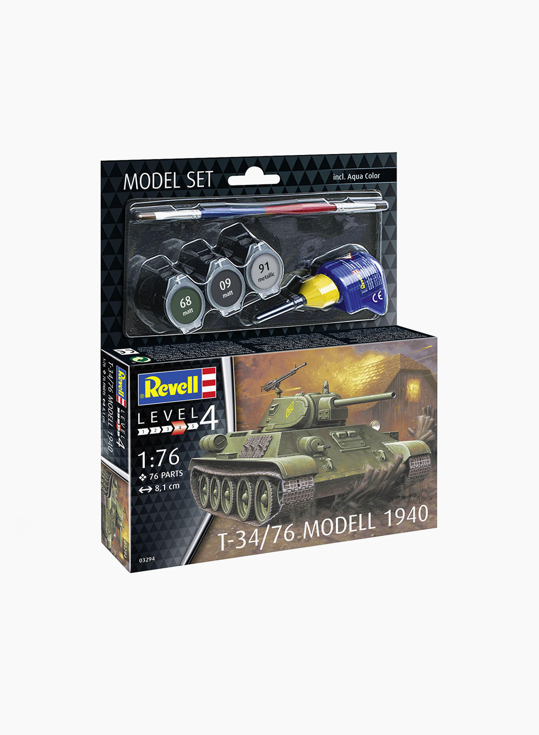 Constructor set "T-34"