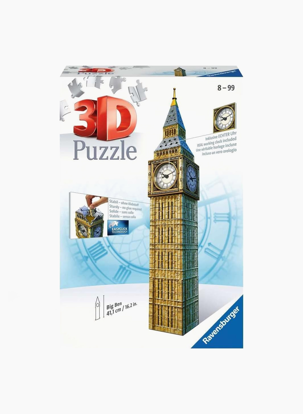 3D փազլ «Բիգ Բեն» 216 կտ. 3D փազլ «Բիգ Բեն» 216 կտ.