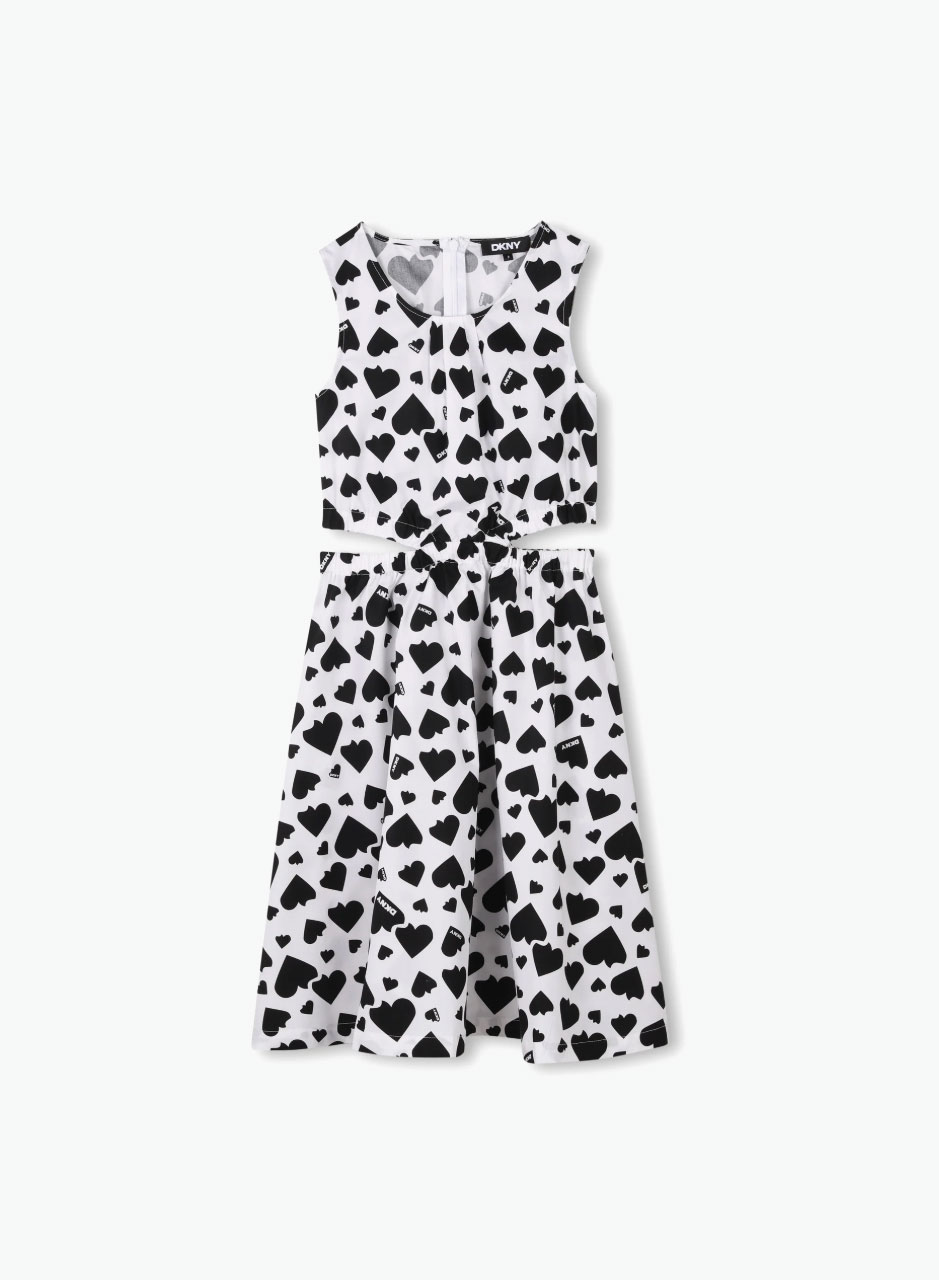 Printed cotton dress