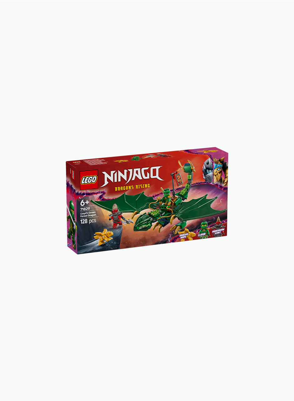 Конструктор Ninjago "Зеленый лесной дракон Ллойда"