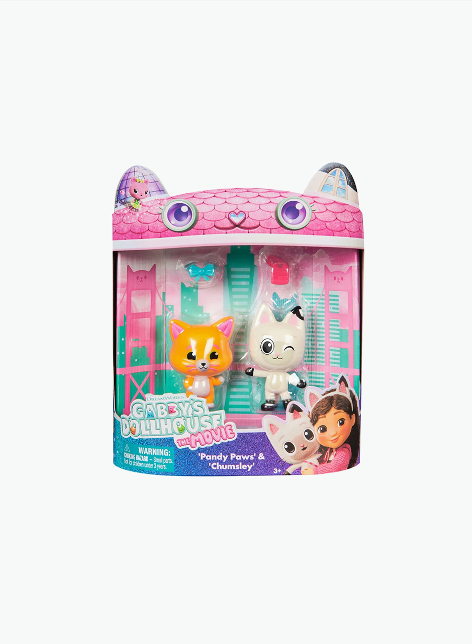 Ֆիգուրների հավաքածու Gabby's Dollhouse "Պանդա և Լեոպոլդ"