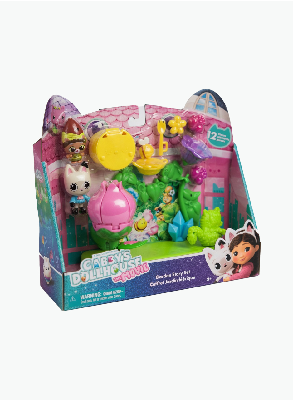 Ֆիգուրների հավաքածու Gabby's Dollhouse "Այգու պատմություն"