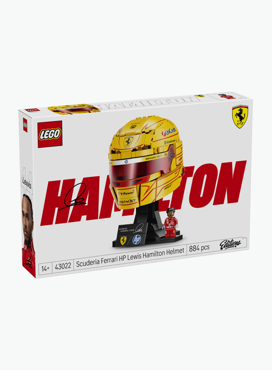 Конструктор Editions "Шлем Льюиса Хэмилтона Scuderia Ferrari HP"