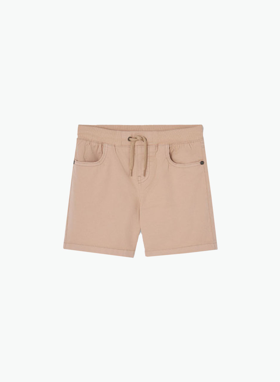 Baby shorts made of gabardine