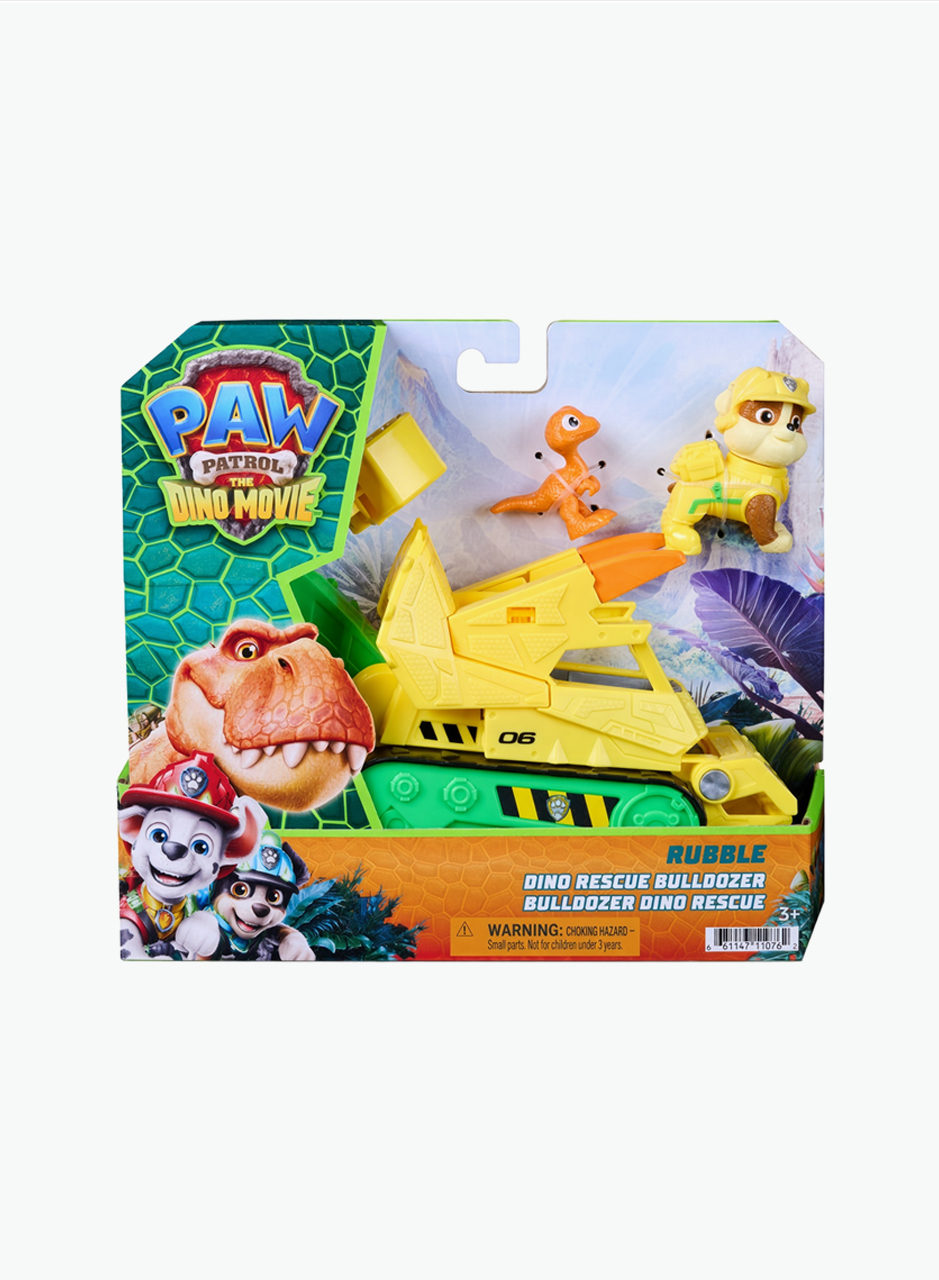 Rubble with dino rescue bulldozer