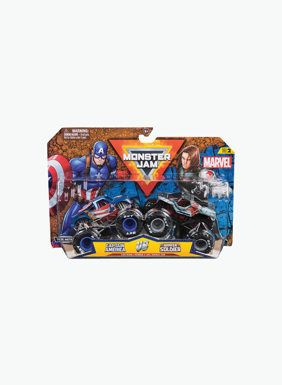 Car set 2 in 1 Monster Jam "Marvel"