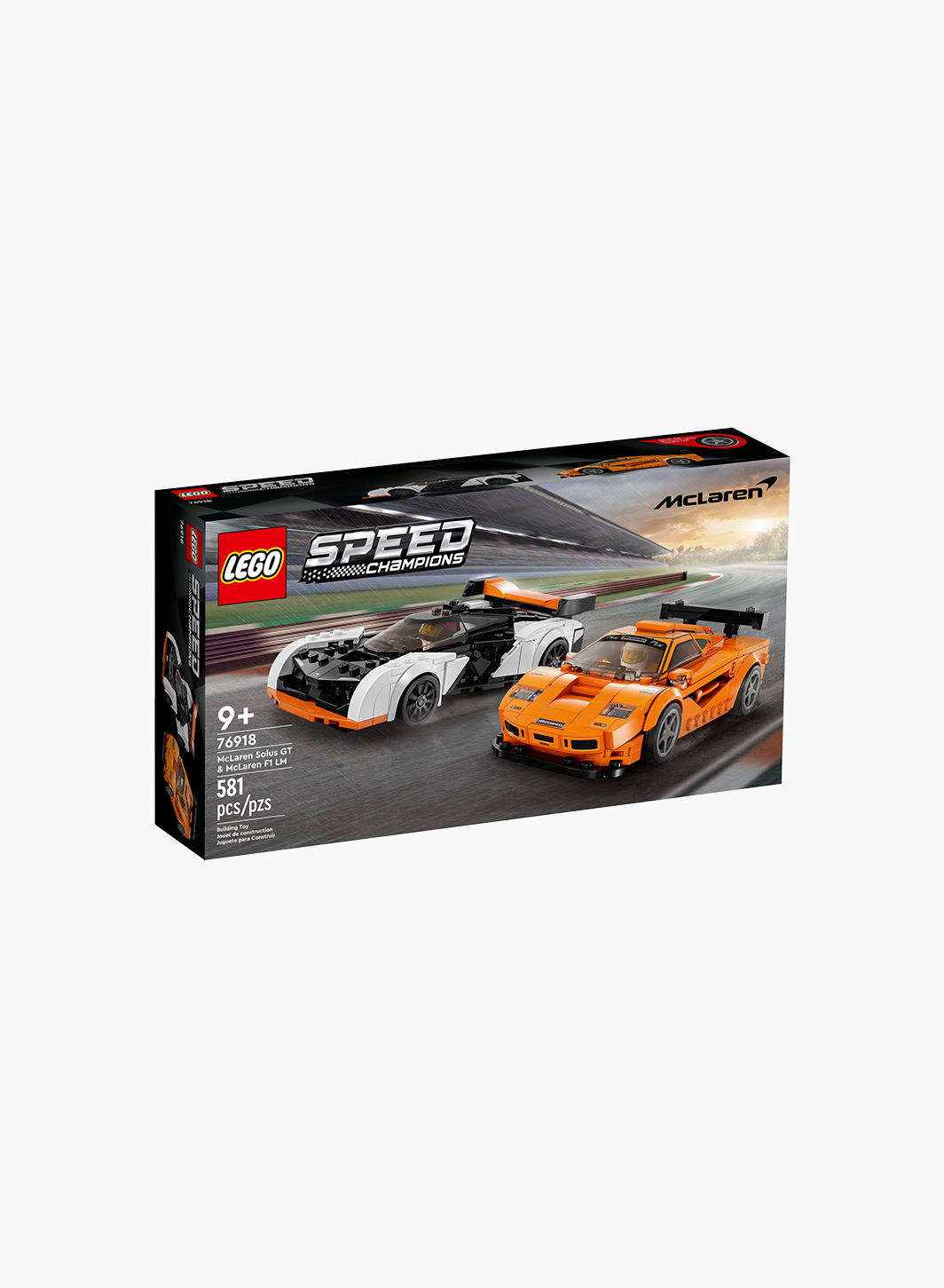 Կառուցողական խաղ Speed Champions «McLaren Solus GT & McLaren F1 LM»
