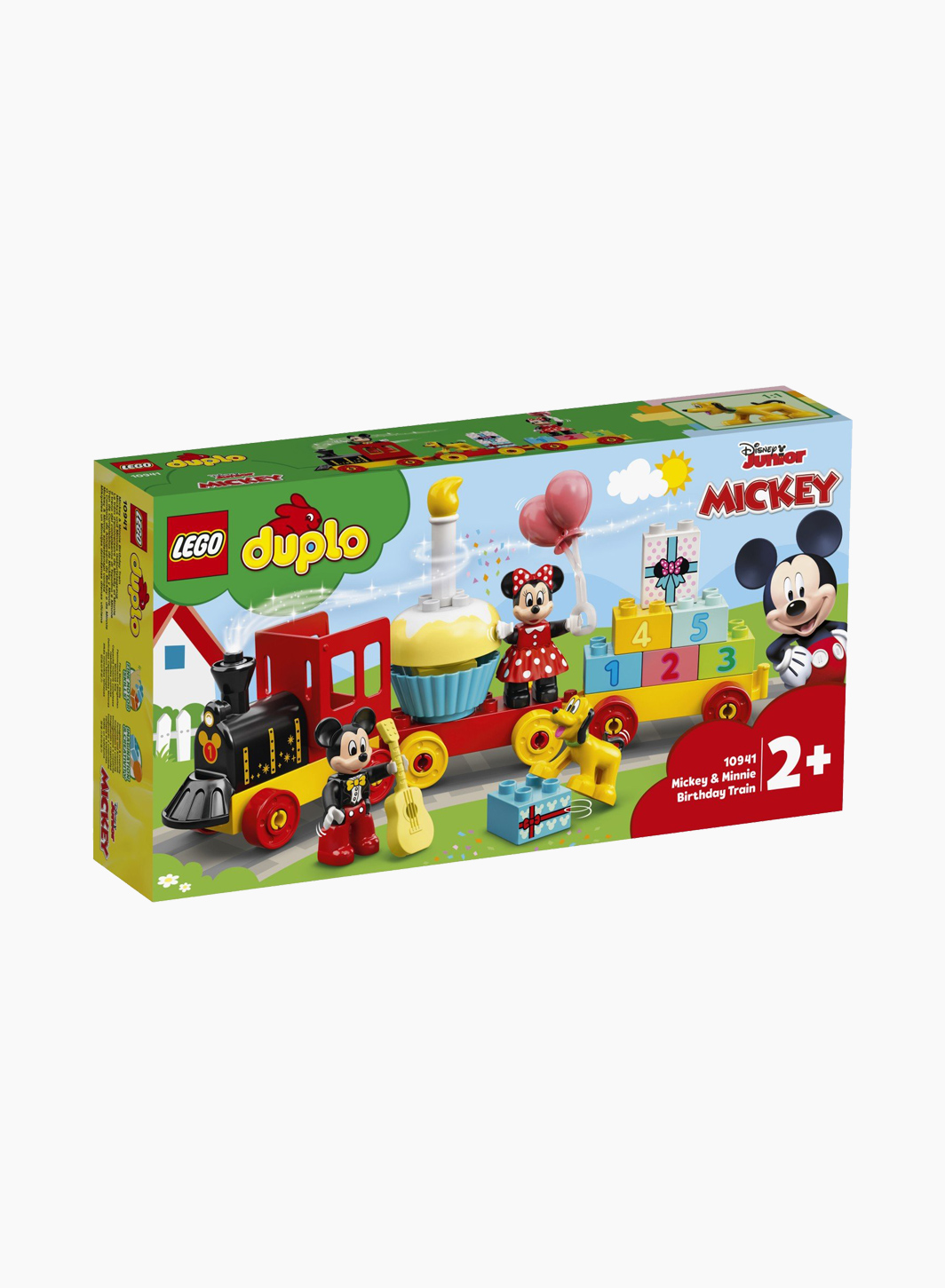 Конструктор Duplo "Праздничный поезд Микки и Минни"
