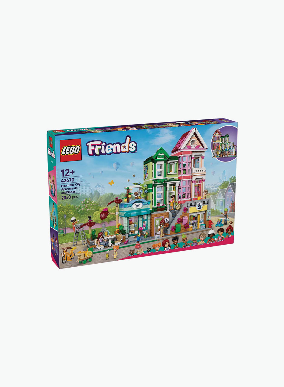 Կառուցողական խաղ Friends «Հարթլեյք Սիթիի բնակարաններ և խանութներ»