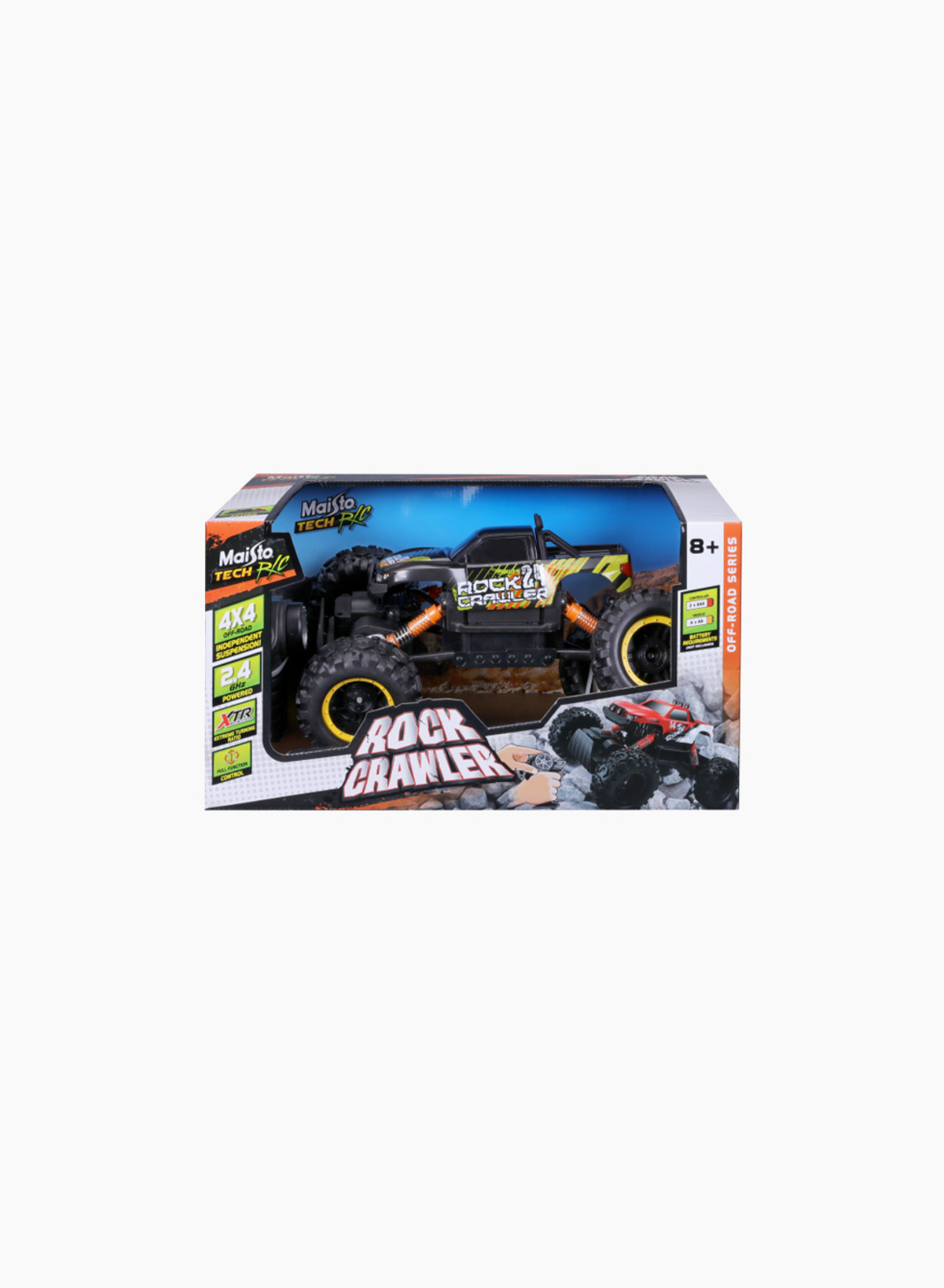 Remote controlled rock crawling car 2.4 GHz