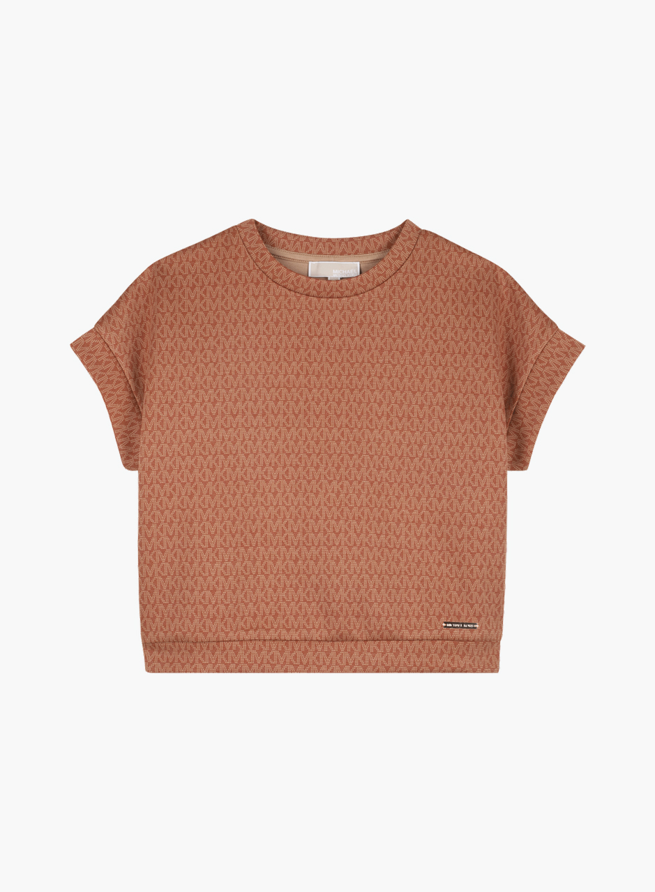 T-shirt with logotypes MK