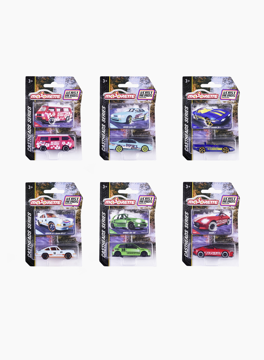 Կոլեկցիոն մեքենաներ «Castheads series» 6 հատ Կոլեկցիոն մեքենաներ «Castheads series» 6 հատ