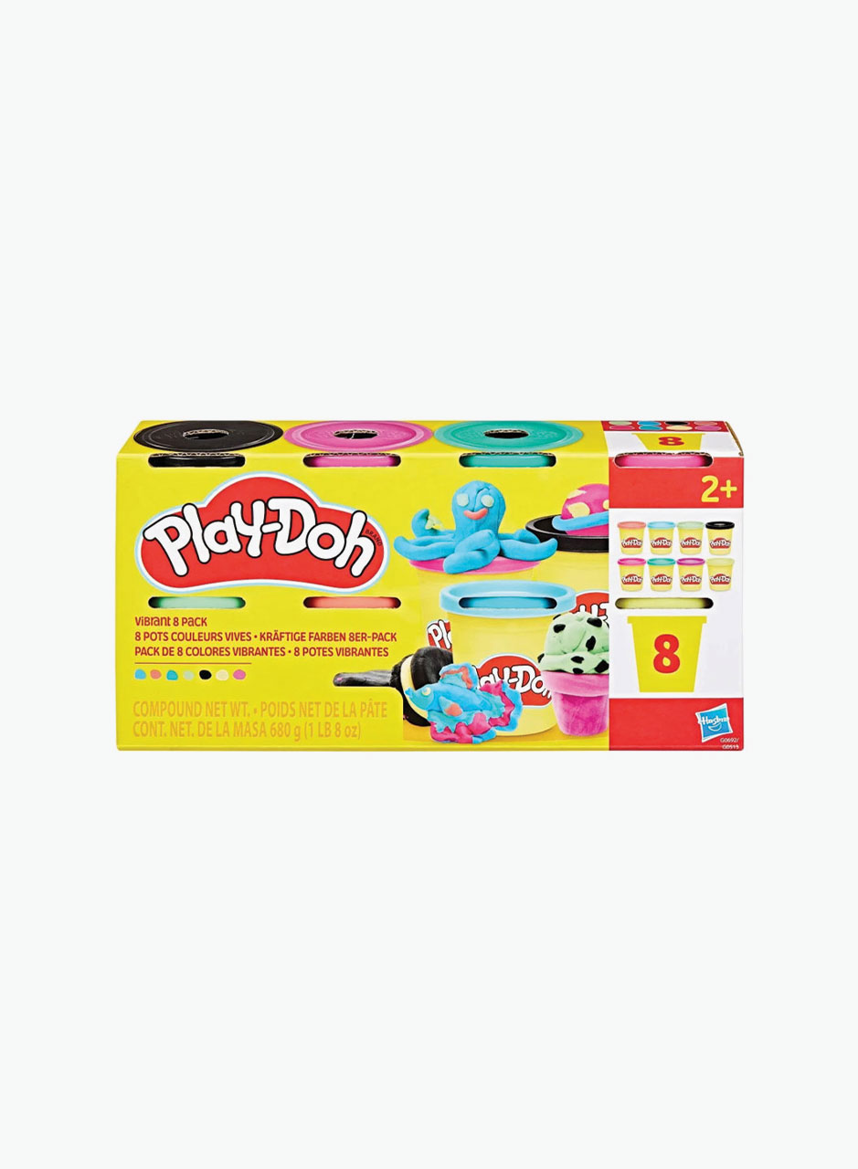 Plasticine set Play-Doh "Vibrant 8 pack"